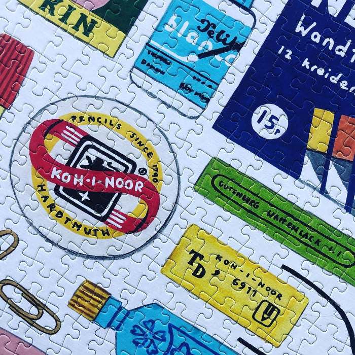 Stationery / 1,000 Piece Jigsaw Puzzle for Adults from Happily