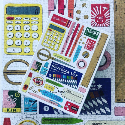 Stationery / 1,000 Piece Jigsaw Puzzle for Adults from Happily