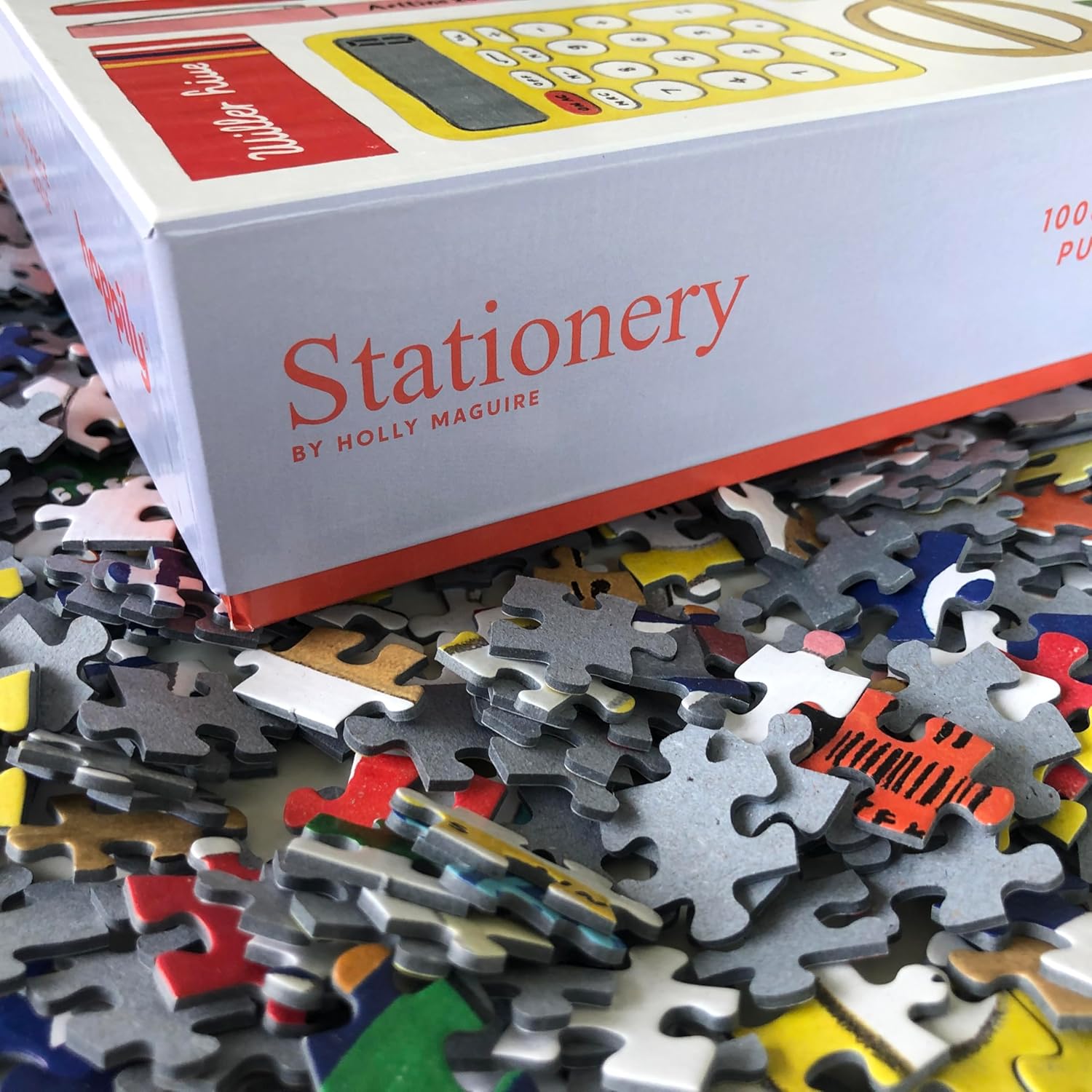 Stationery 1000 Piece Jigsaw Puzzle for Adults | Premium 100% Recycled Board | Modern 1000 Piece Puzzle for Adults | Happily Jigsaw Puzzles
