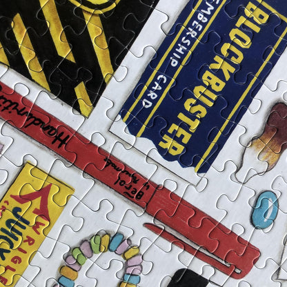 In the 90s / 1,000 Piece Jigsaw Puzzle for Adults from Happily - the for 90s lovers/Retro Gift/jigsaw puzzle 1000 / Adult jigsaw puzzle
