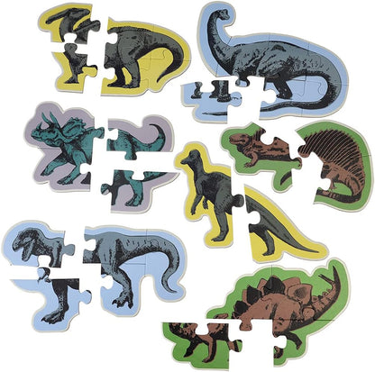 Dinosaurs Set Of Seven Puzzles