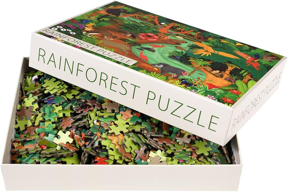 Rainforest 1000 Piece Puzzle