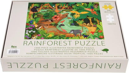 Rainforest 1000 Piece Puzzle