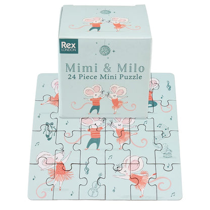 Mimi And Milo 24-piece Mini Puzzle