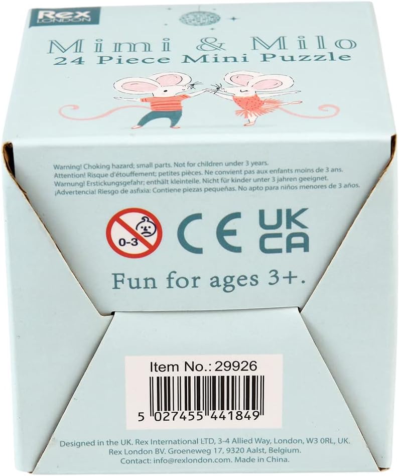 Mimi And Milo 24-piece Mini Puzzle