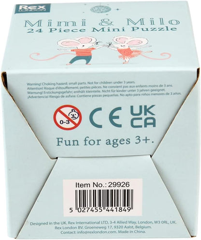 Mimi And Milo 24-piece Mini Puzzle