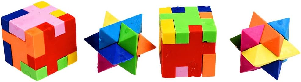 Wild Bear 3D Puzzle Erasers (Set of 4