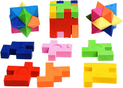 Wild Bear 3D Puzzle Erasers (Set of 4