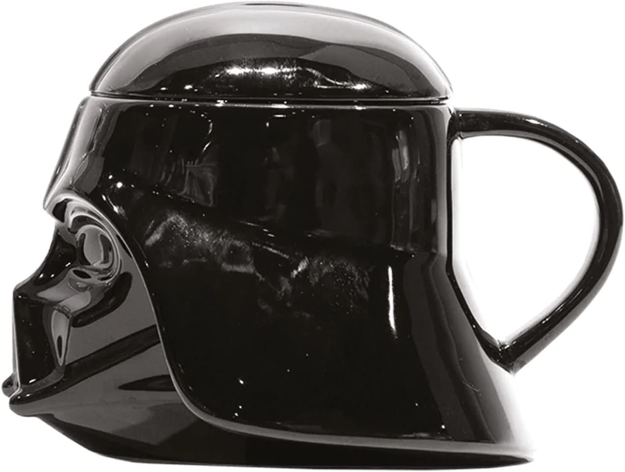 Pyramid International Star Wars 3D Mug (Darth Vader Design) 14oz Ceramic Coffee Mug, Star Wars Gifts for Men and Women - Official Merchandise,Black,12x14x16 cm