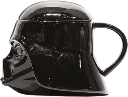 Pyramid International Star Wars 3D Mug (Darth Vader Design) 14oz Ceramic Coffee Mug, Star Wars Gifts for Men and Women - Official Merchandise,Black,12x14x16 cm