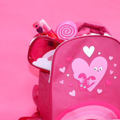 Tinc Cute Pink Transparent PVC School Pencil Case | Travel & Cosmetic Bag (MAPVPCPK