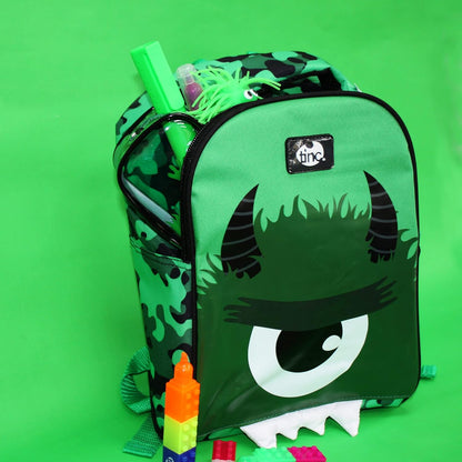 Tinc Cute Green Clear PVC School Pencil Case | Travel & Make Up Bag | Cosmetic Storage | Big Capacity Pencil Pouch | Perfect for School, Homework, Travelling, Sleepovers