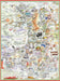 All Jigsaw Puzzles AJP13034 Tim Bulmer - Mapa de Gales (1000 Piezas