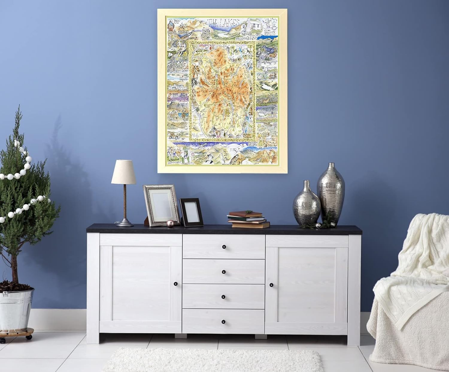 1000 Piece Jigsaw Puzzle - The Lake District By Tim Bulmer - Comical 1000 Piece Puzzles for Adults Colorful Jigsaw Puzzle 66cm X 50cm Funny Jigsaw Puzzles