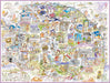 Comical Map Of Norfolk By Tim Bulmer - 1000 Piece Puzzle For Adults, Large Puzzle 66cm X 50cm In Size. Challenging To Complete But Fun And Humorous