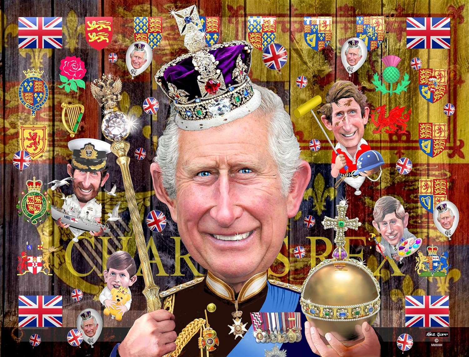 All Jigsaw Puzzles- Mike Jupp Rompecabezas (AJP13393