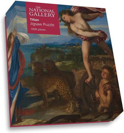 National Gallery 1000 Piece Jigsaw Puzzle - Bacchus and Ariadne - Made In The UK - Incredibly Detailed - Hi-Def Image - 100% Recycled Puzzle Board
