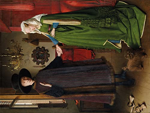 Portrait Of Giovanni Arnolfini & His Wif