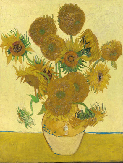 National Gallery 1000 Piece Jigsaw Puzzle - Sunflowers By Vincent Van Gough - Made In The UK - Incredibly Detailed - Hi-Def Image - 100% Recycled Puzzle Board