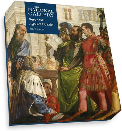 National Gallery 1000 Piece Jigsaw Puzzle - The Family of Darius Before Alexander - Made In The UK - Incredibly Detailed - Hi-Def Image - 100% Recycled Puzzle Board