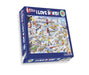Mike Jupp Jigsaw Puzzles - I Love Boats - 1000 Piece Jigsaw Puzzle For Adults | Made In Britain | 66cm X 50cm