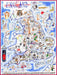 1000 Piece Jigsaw Puzzle - Comical Map Of England Artwork By Tim Bulmer - Comical 1000 Piece Puzzles For Adults Colorful Jigsaw Puzzle 66cm X 50cm Funny Jigsaw Puzzles