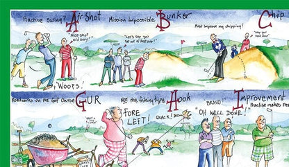 All Jigsaw Puzzles - Golf By Tim Bulmer - 1000 Piece Puzzle For Adults, Large Puzzle 66cm X 50cm In Size. Challenging To Complete But Fun And Humorous