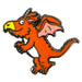 PAWPRINT FAMILY, Zog Enamel Pin Badge Lapel Pin Brooch Pin | Official Gifts from the Julia Donaldson and Axel Scheffler Books and Films Zog Flying Left