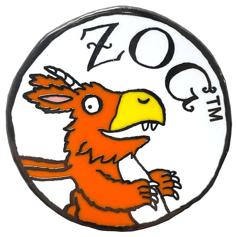 PAWPRINT FAMILY, Zog Enamel Pin Badge Lapel Pin Brooch Pin | Official Gifts from the Julia Donaldson and Axel Scheffler Books and Films Zog Logo