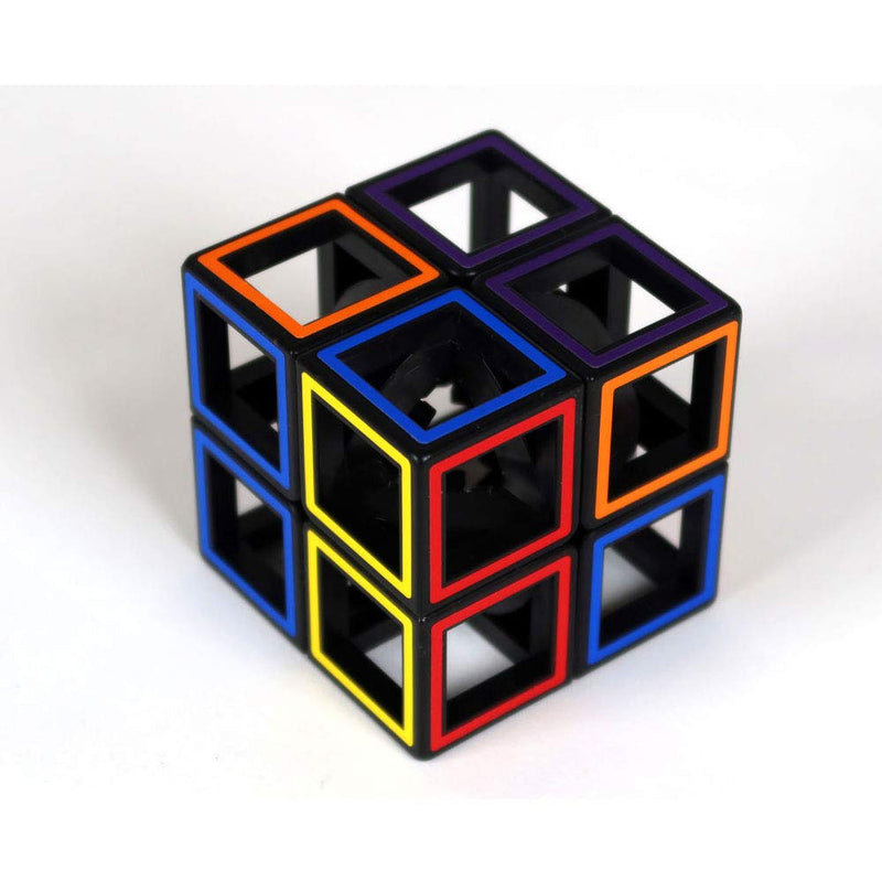 Recent Toys- Hollow 2x2 Cube, Color Rompecabezas de Cubo Hueco Colorido, brainteaser for Adults and Children (M5095