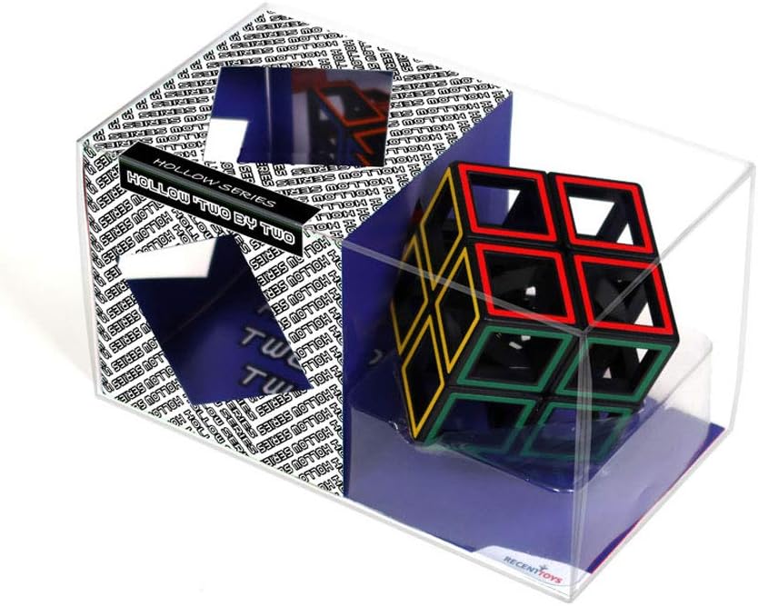 Recent Toys- Hollow 2x2 Cube, Color Rompecabezas de Cubo Hueco Colorido, brainteaser for Adults and Children (M5095