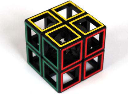 Recent Toys- Hollow 2x2 Cube, Color Rompecabezas de Cubo Hueco Colorido, brainteaser for Adults and Children (M5095