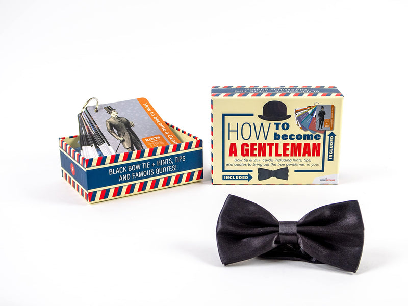 Recent Giftware How to become a Gentleman