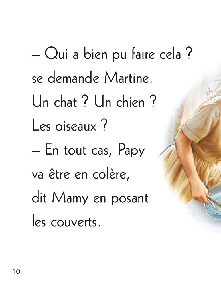 Je commence a lire avec Martine