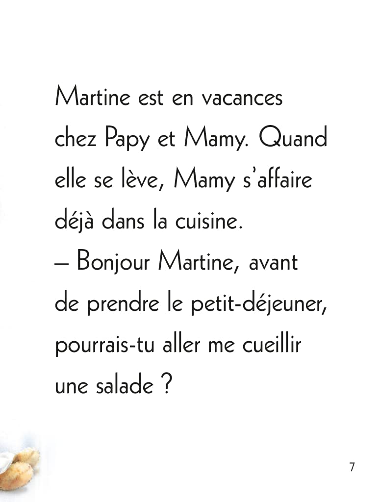 Je commence a lire avec Martine