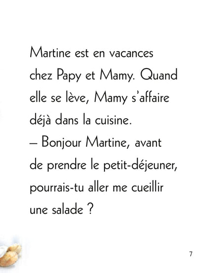 Je commence a lire avec Martine
