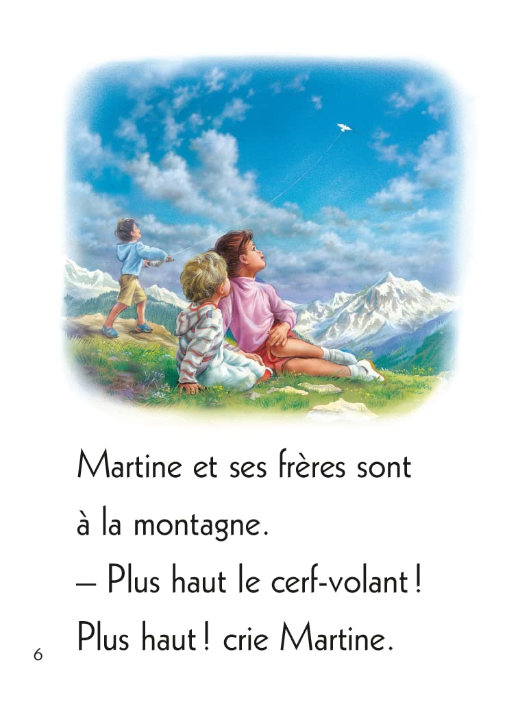 Je commence a lire avec Martine