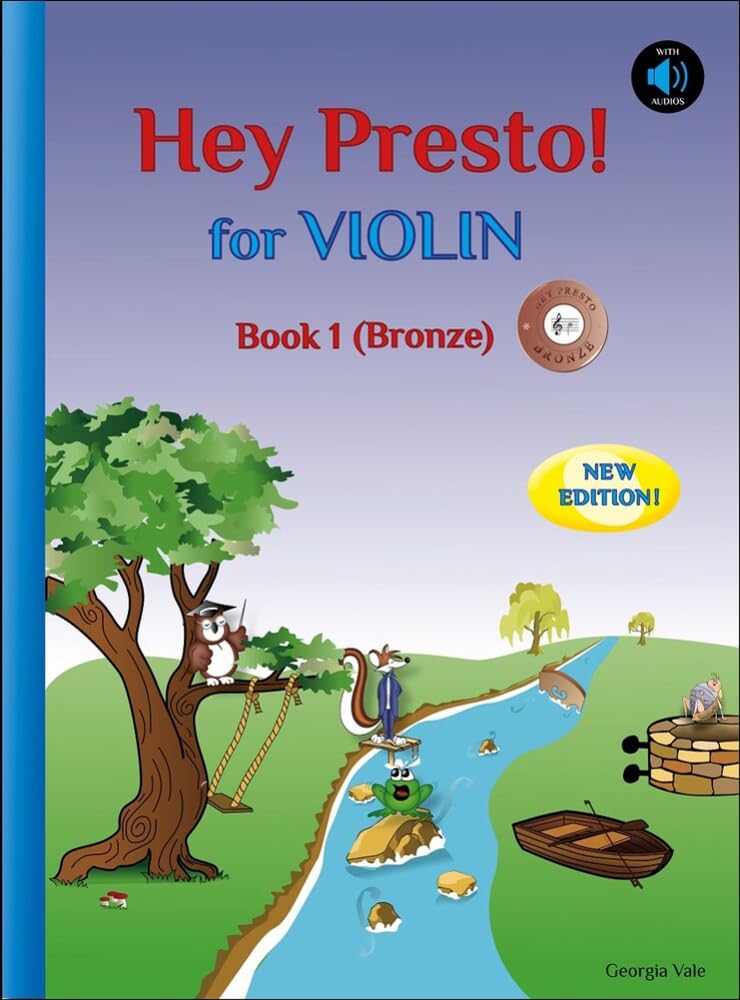 Hey Presto For Violin Book 1 With Audios