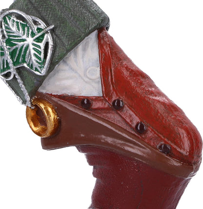Nemesis Now Lord of the Rings Frodo Stocking Hanging Ornament 8.6cm, Resin, Officially Licensed Lord of the Rings Hanging Ornament, Cast in the Finest Resin, Hand-Painted