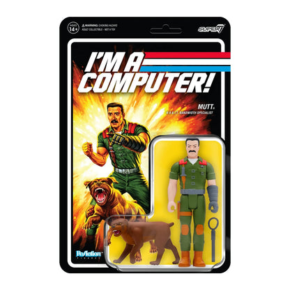 SUPER7 GI Joe figurina ReAction Mutt PSA 10 cm