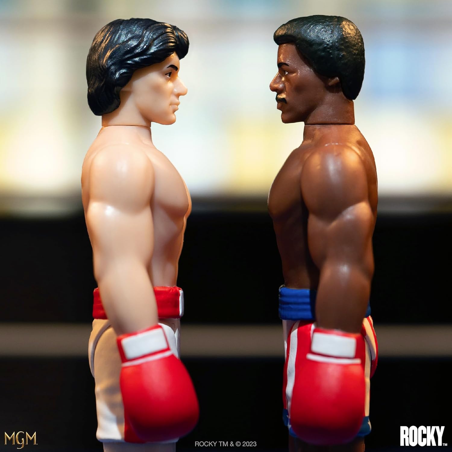 SUPER7 Rocky Reaction Wave 2 - Rocky I Apollo Creed Boxing