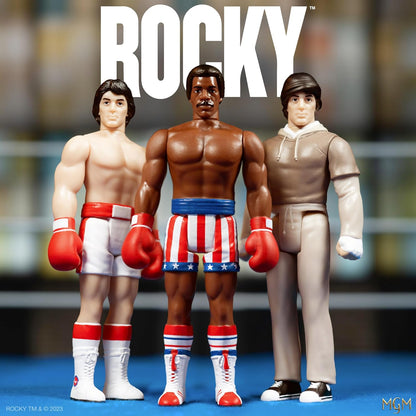 SUPER7 Rocky Reaction Wave 2 - Rocky I Apollo Creed Boxing