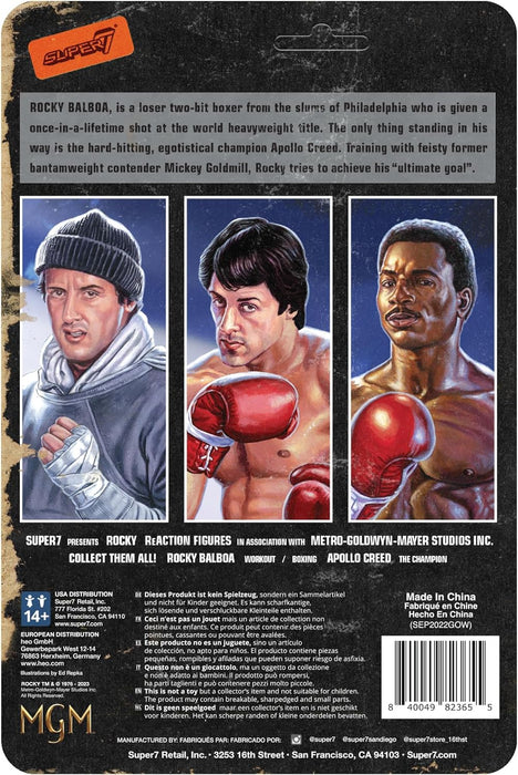 SUPER7 Rocky Reaction Wave 2 - Rocky I Rocky Boxing Classic