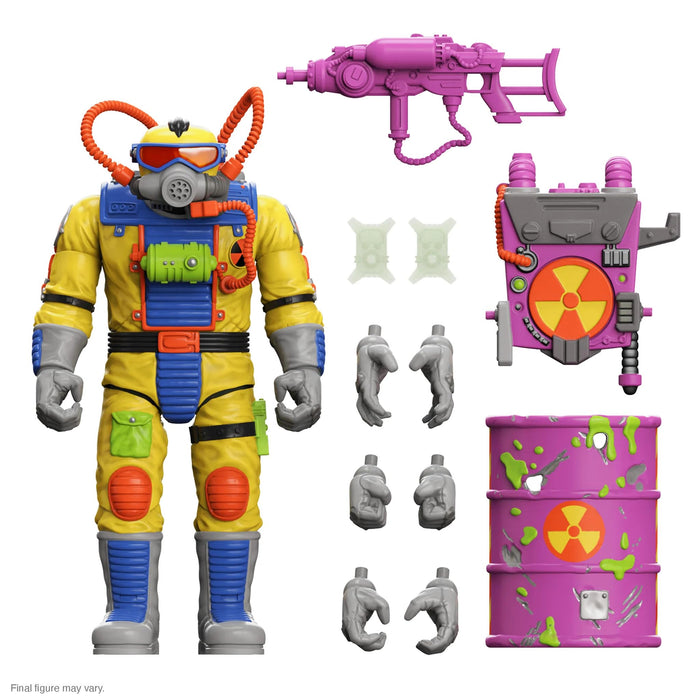 Super7 Toxic Crusaders Ultimates Radiation Ranger Figur, 18 cm