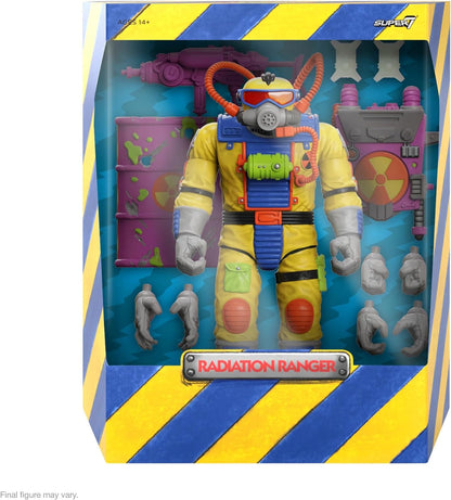 Super7 Toxic Crusaders Ultimates Radiation Ranger Figur, 18 cm