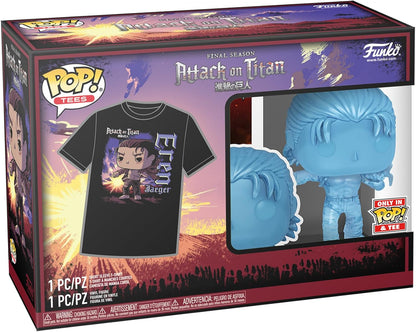 Funko Pop! & Tee: Attack on Titan - Eren with Marks - L
