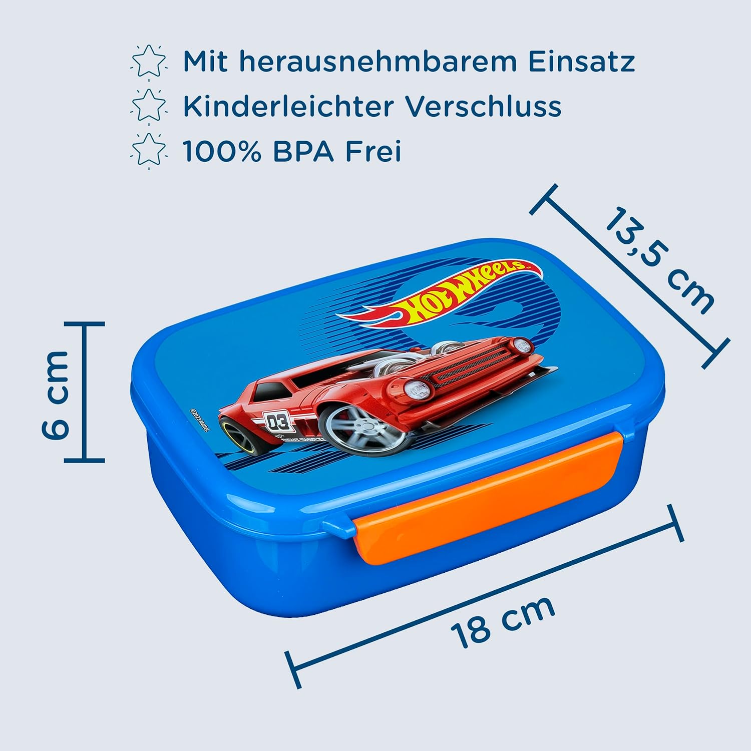 Undercover - Hot Wheels Broodtrommel
