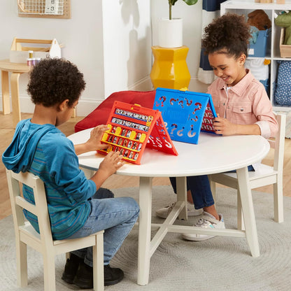 Wie is het? Origineel raadspel, bordspel voor kinderen vanaf 6 jaar, voor 2 spelers (Franse versie