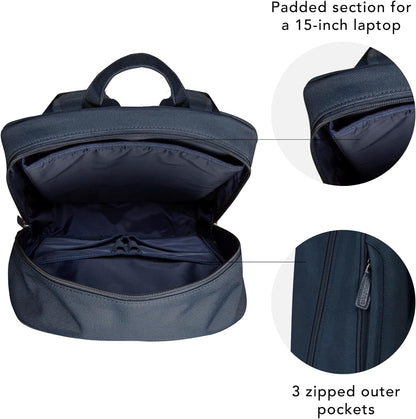 dbramante1928 Champs-Elysees - Laptop Backpack - Adjustable Shoulder Strap - Black or Blue