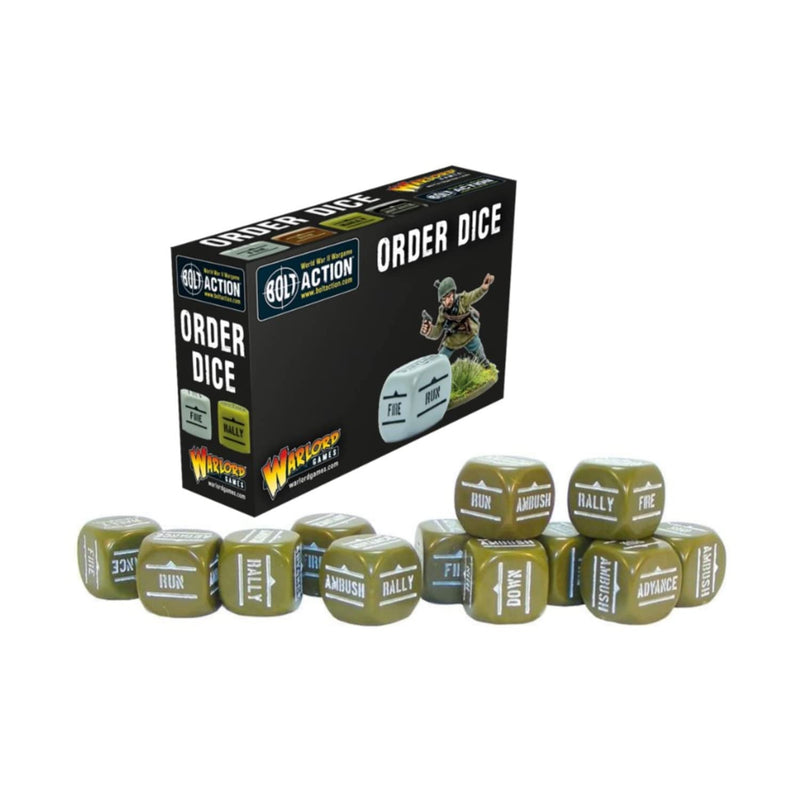 Pide dados para Bolt Action (verde oliva